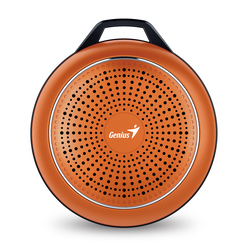 Genius Speaker Sp-906Bt Plus 10 Hours Play Time For Mobile Devices, Flame Orange